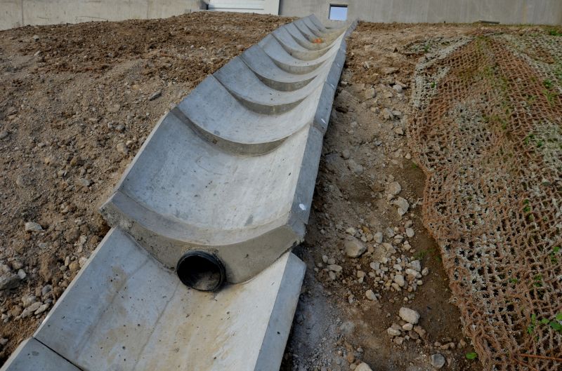 Drainage System Close-Up