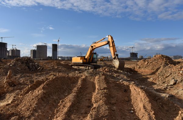 Drainage Trench Excavation in Destin
