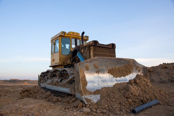 Bulldozer Land Grading in Destin