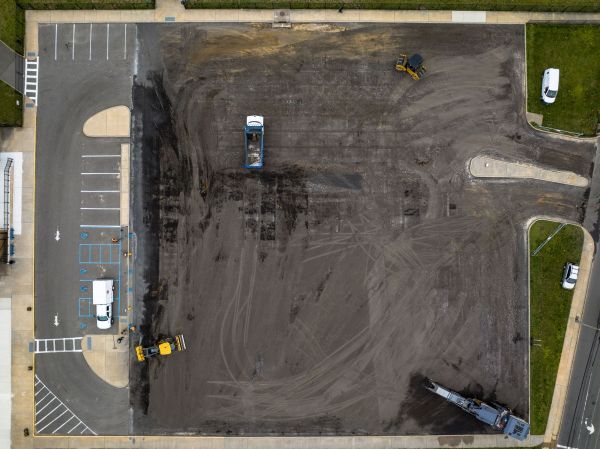 Parking Lot Excavation in Destin