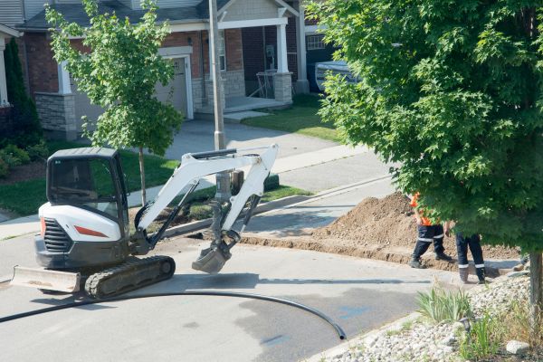 Electrical Line Trenching in Destin