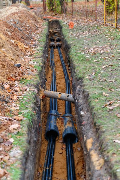 Electrical Line Excavation in Destin