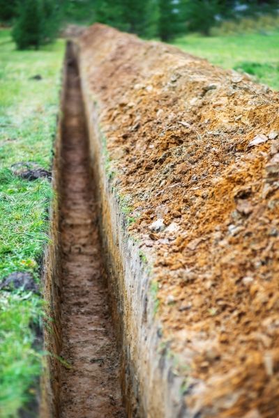 Power Line Trenching in Destin